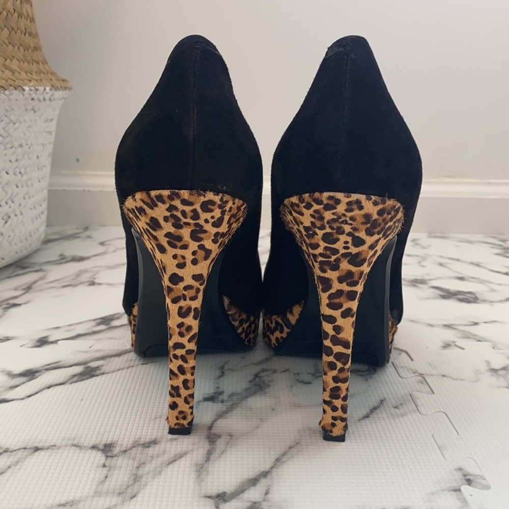 Nine West Animal Print Heels 8.5